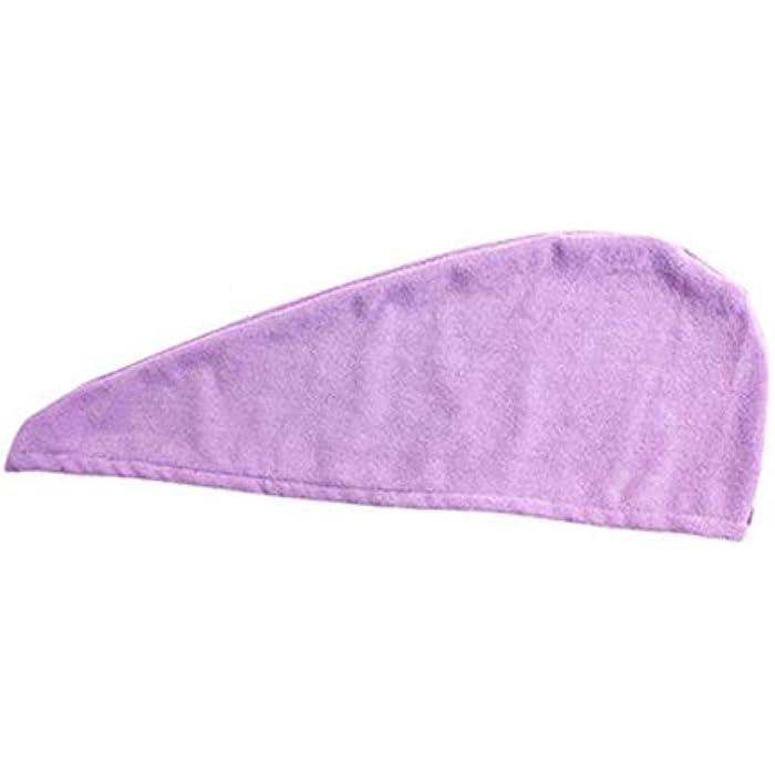 Hair Drying Towel Purple - Image 3